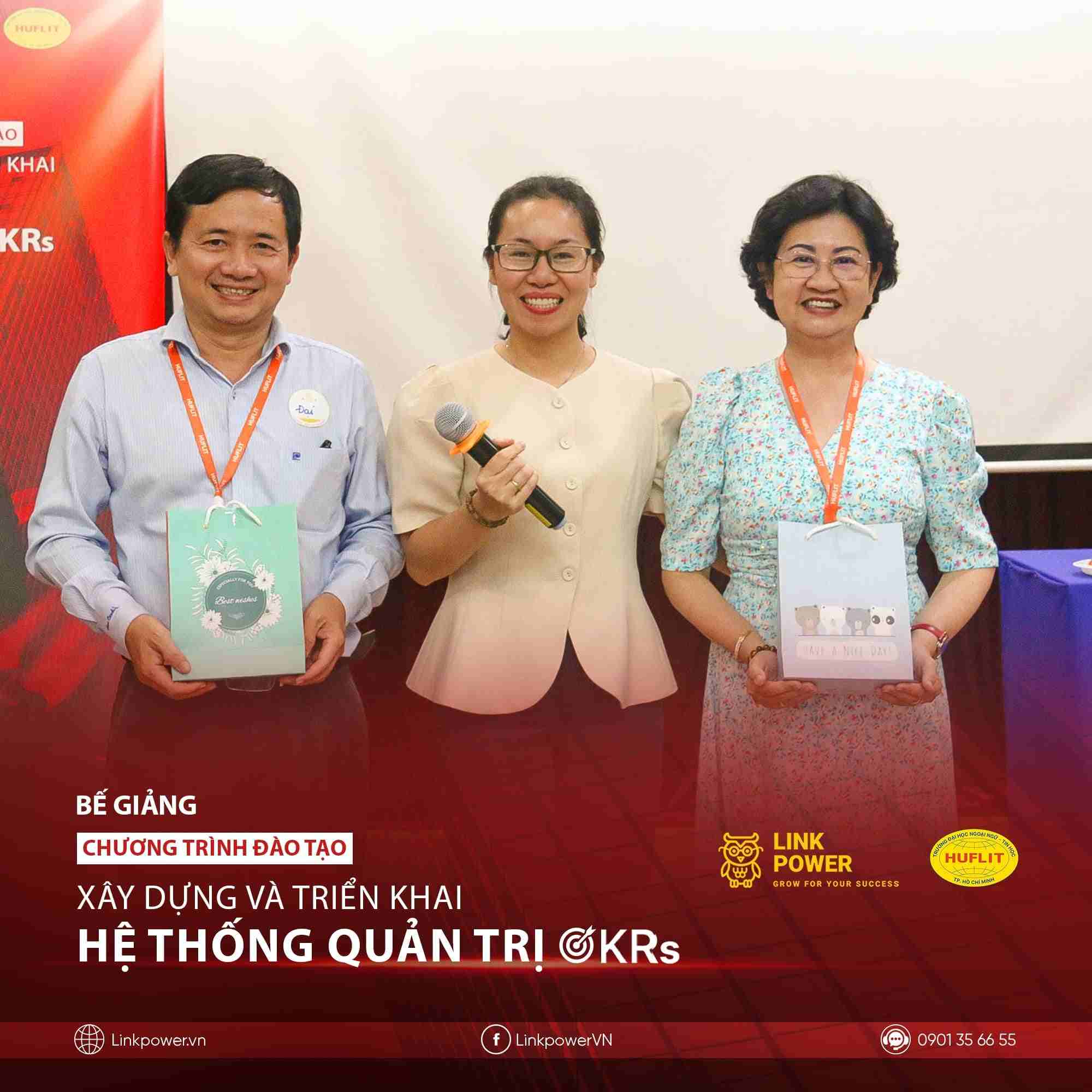 Xây dựng triển khai okr tại huflit 3
