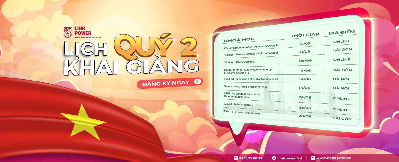 Khai giang quy 2