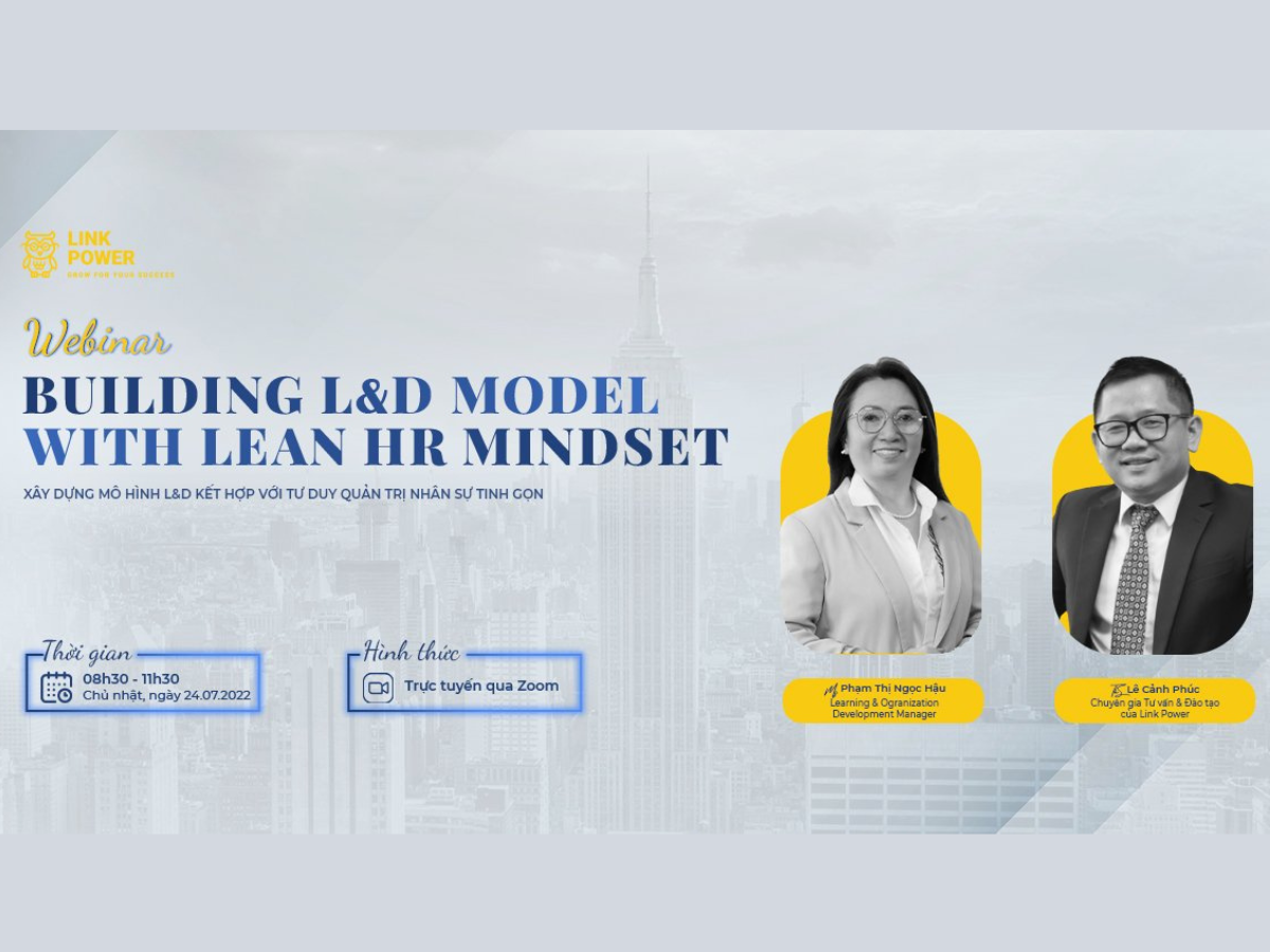 WEBINAR: BUILDING L&D MODEL WITH LEAN HR MINDSET